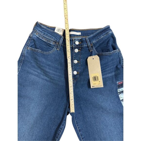 NEW Levi’s Mile High Cropped Wide Leg Jeans Sz 30 Womens - Picture 9 of 11